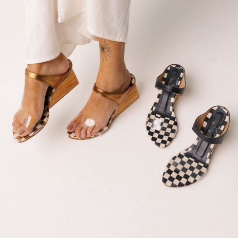 Classic Pattern Sandals
