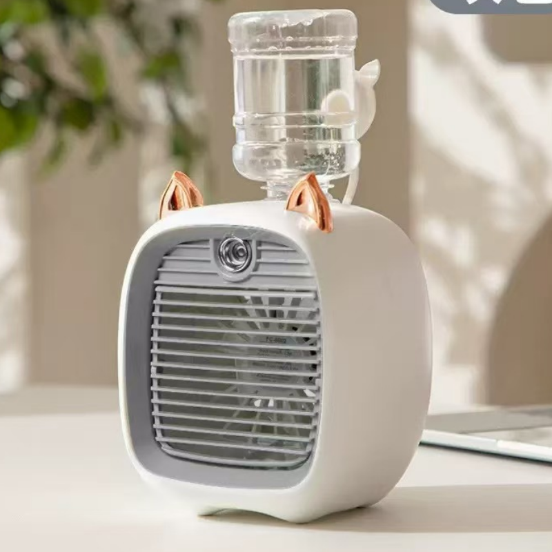 Portable Water Mist Fan for Outdoor Travel & Home