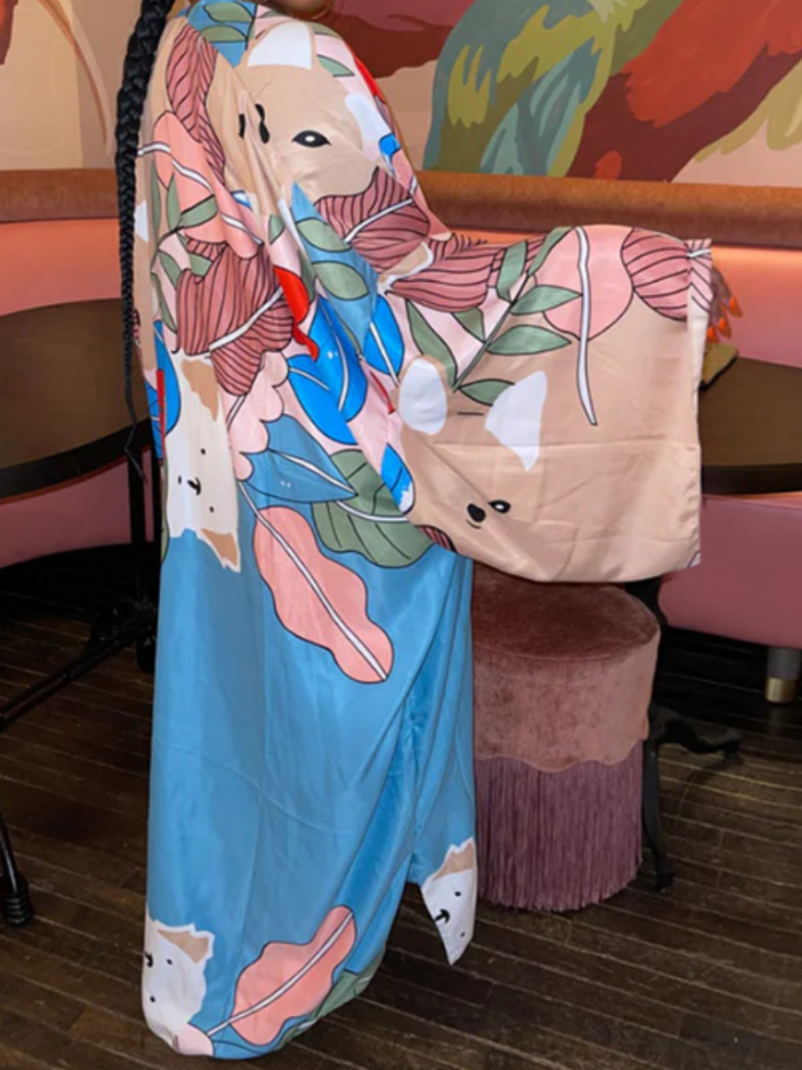 Adorable Printed Kimono