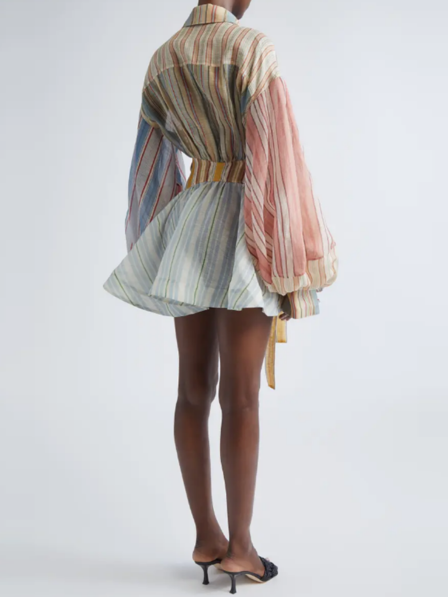 Breezy Bright Stripe Dress