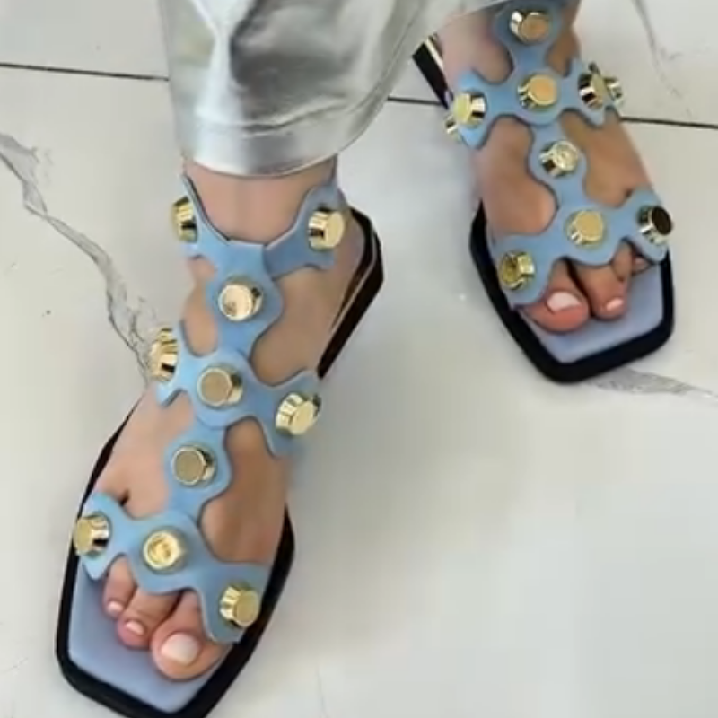 Chic Summer Flat Sandals
