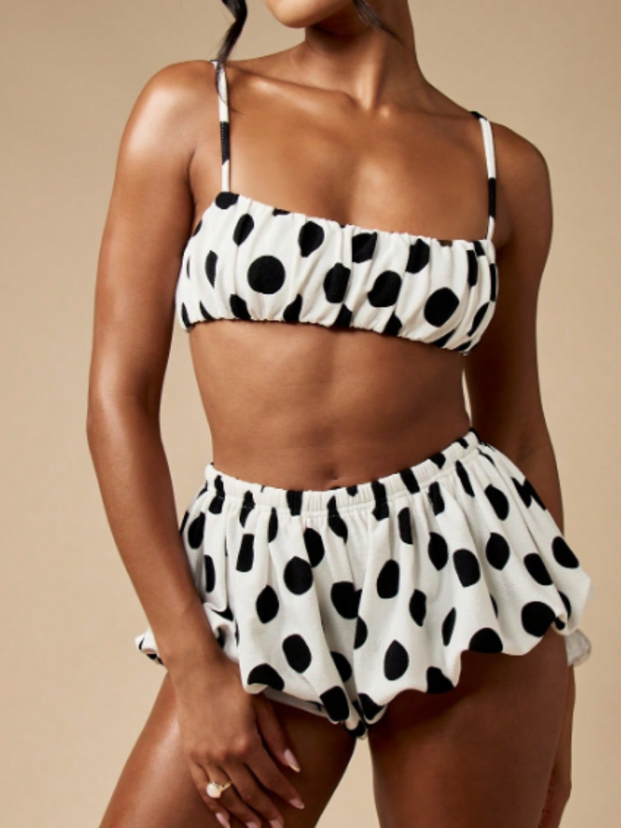 Adorable Polk Dot Set