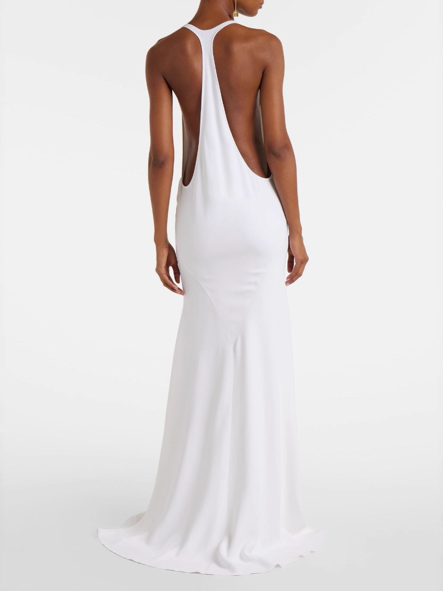 Statement White Dress