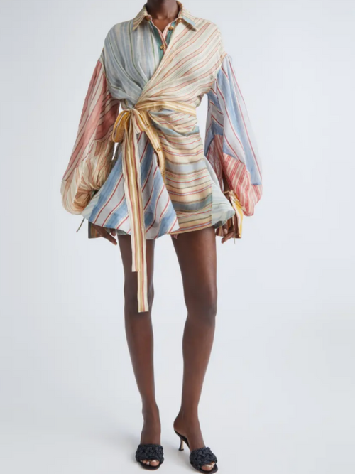 Breezy Bright Stripe Dress