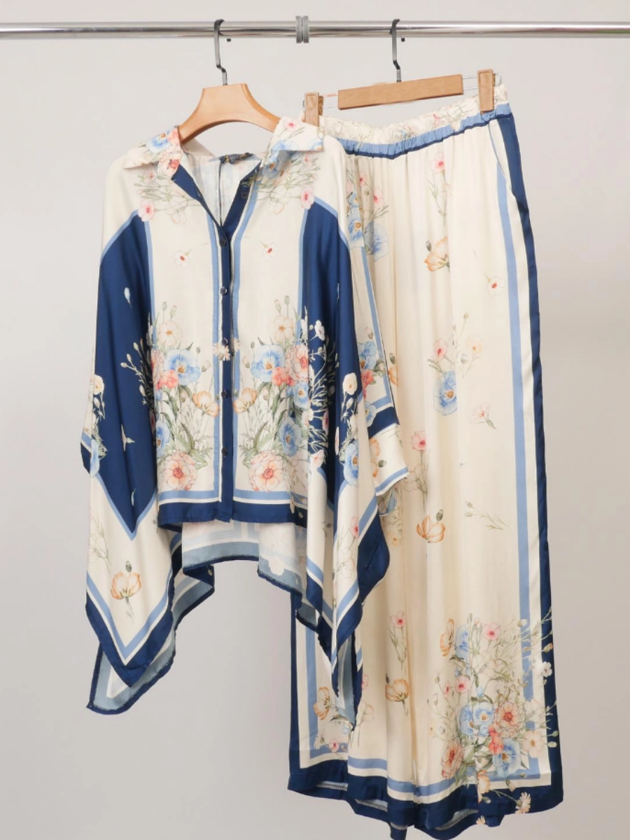 Exquisite Satin Print Set