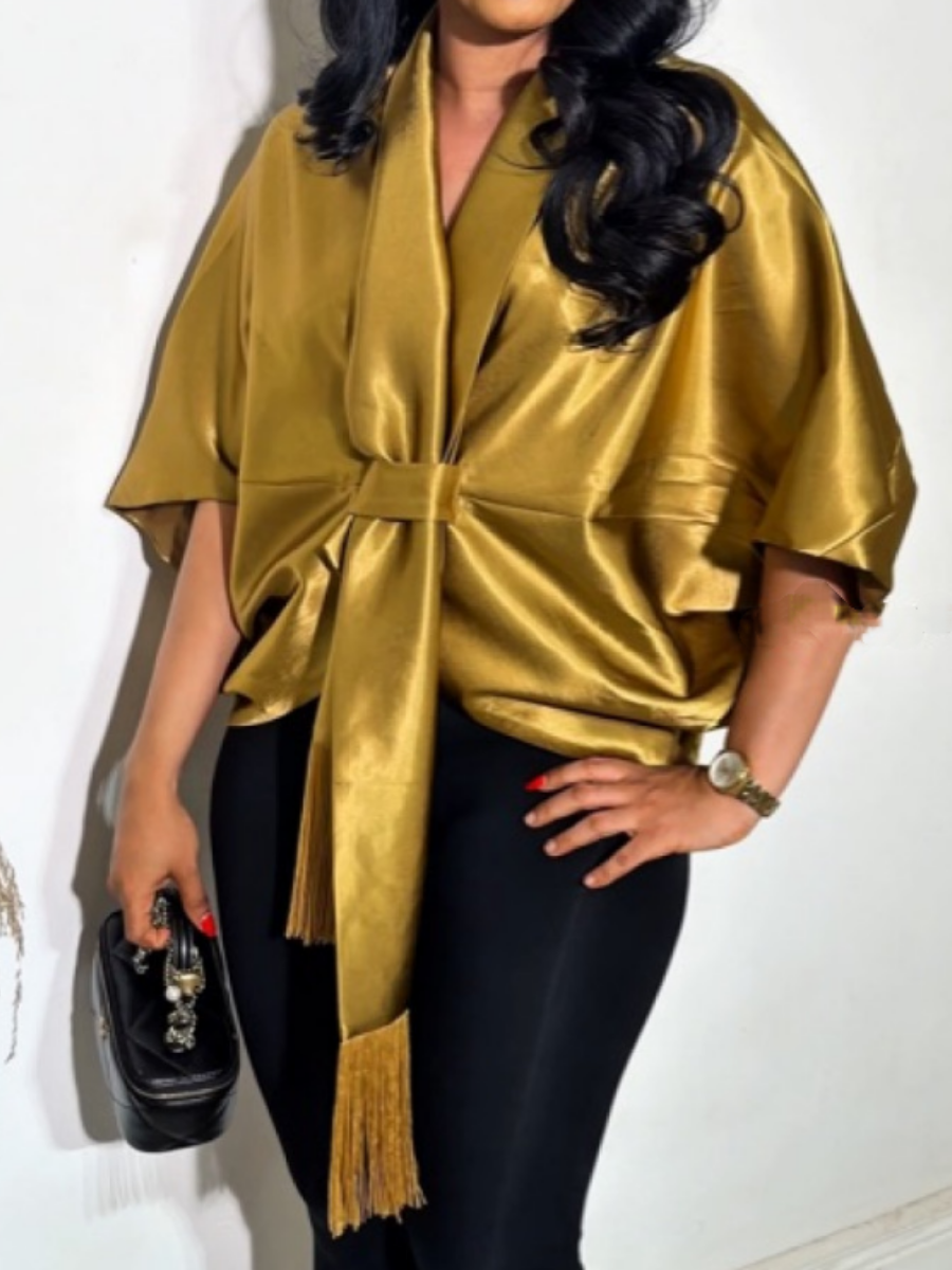 Demure Luxury Top