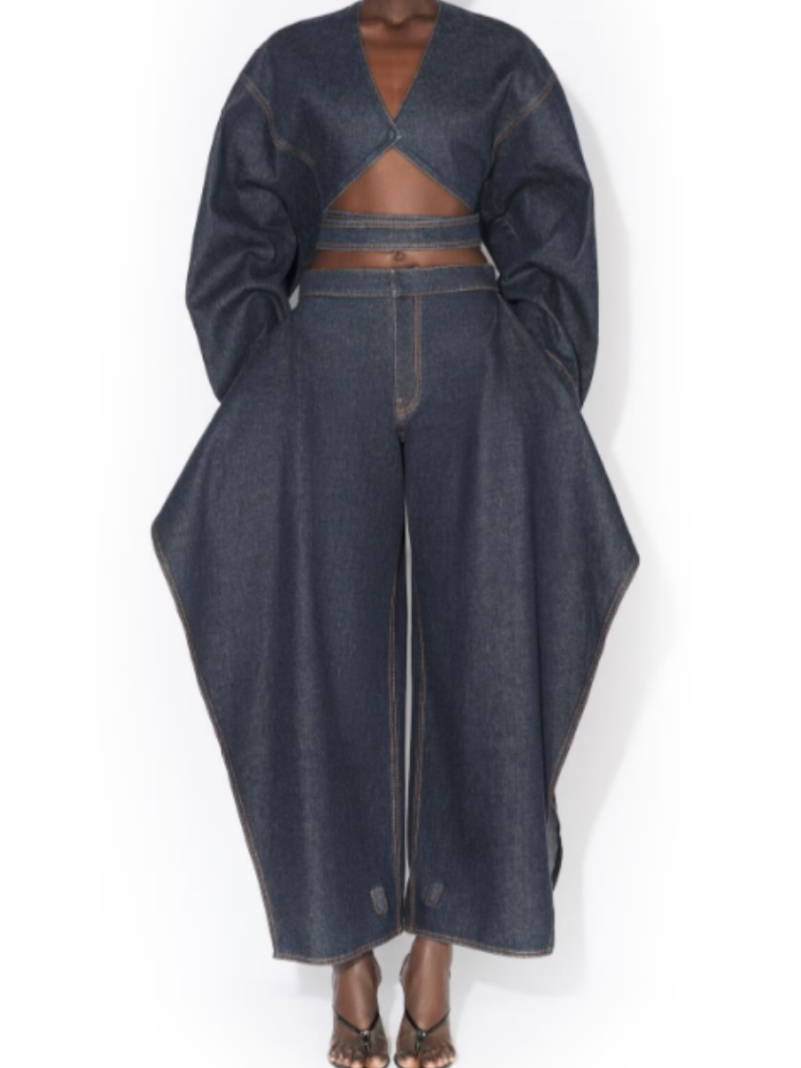 Stylish Denim To Denim Set