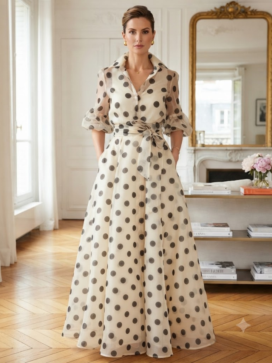 Demure Floral Occasion Maxi Dress