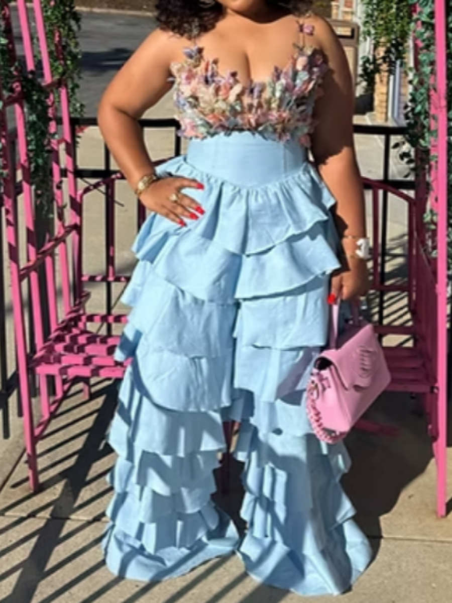 Elegant Statement Top Set