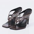 Elegant High-heeled Mesh Mule
