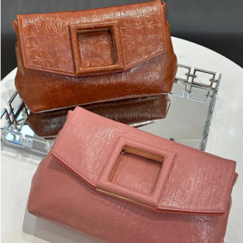 Medium Leather Clutch