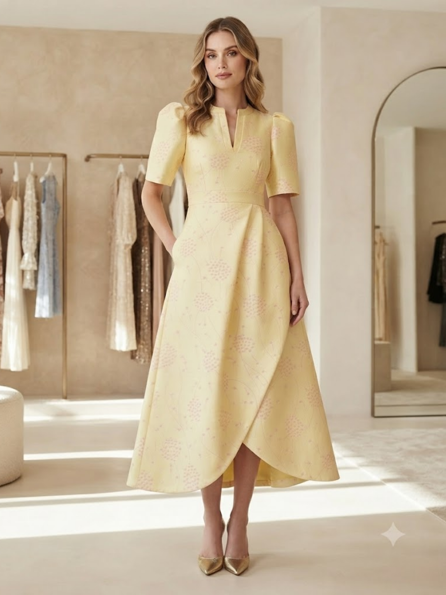 Demure Occasion Dress