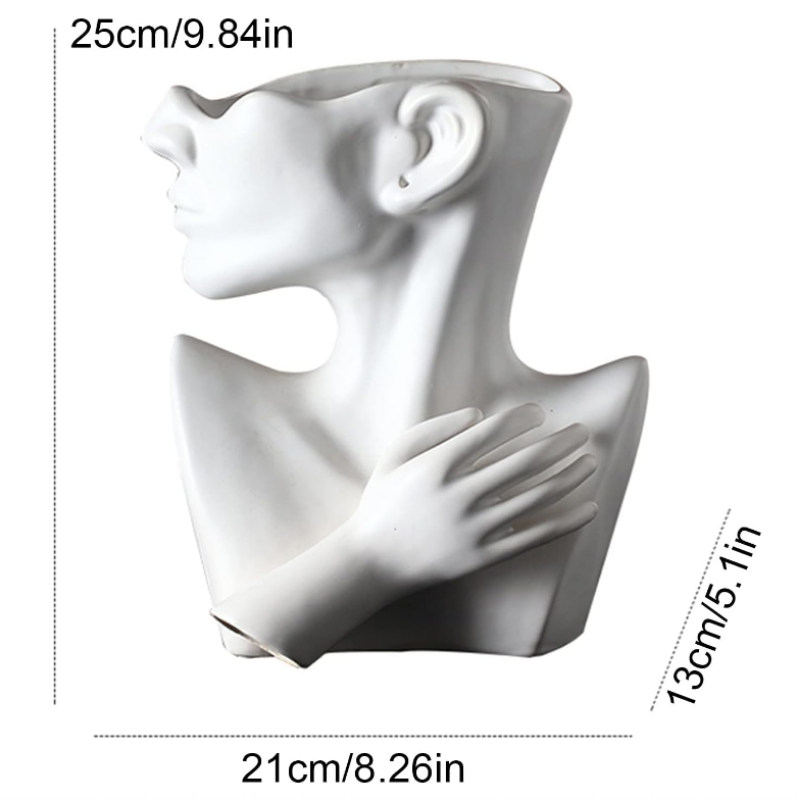 Modern Face Vase