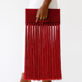 Beaded Fringe Handbag