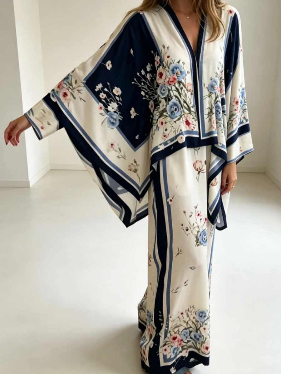Exquisite Satin Print Set