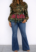 Patchwork Camouflage Jacket