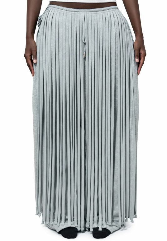 Chic Wrap Fringe Pants