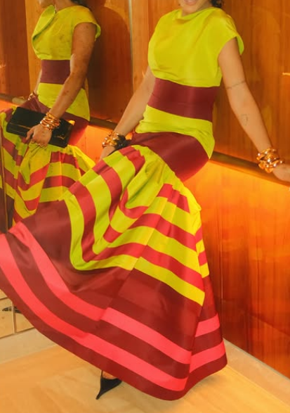 Stunning Striped Maxi Dress