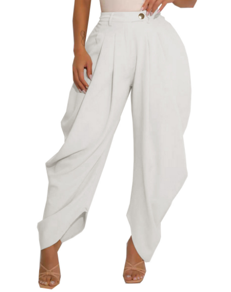 Chic Flower Bract Pants Set