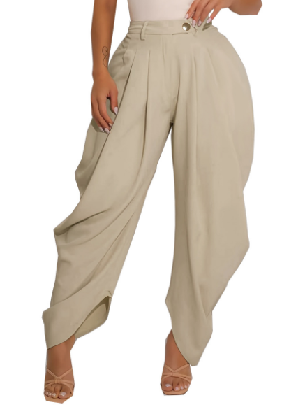 Chic Flower Bract Pants Set