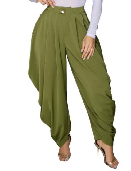 Chic Flower Bract Pants Set