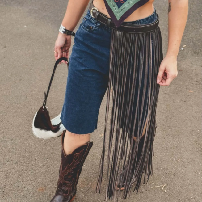 Unique Tassel Belt