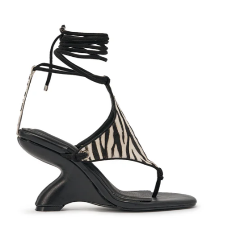 Fab Zebra Print Sandals