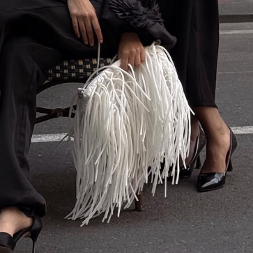 Statement Fringe Handbbag