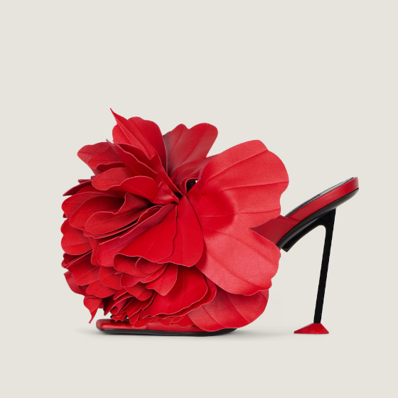 Chic Flower Mules