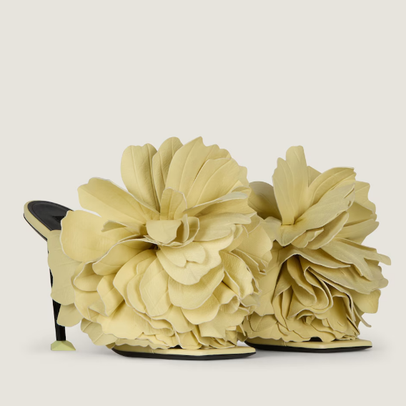 Chic Flower Mules