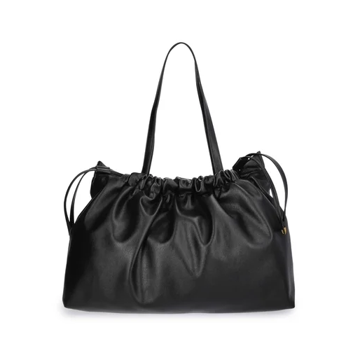 Faux Leather Oversized Tote Bag