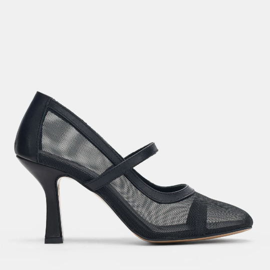 Elegant Mesh Heels