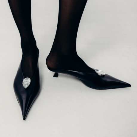 Statement Pointed Cat Heels