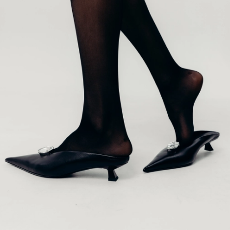 Statement Pointed Cat Heels