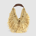 Handmade Knitting Tassel Summer Bag