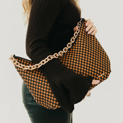 Woven Shoulder Bag
