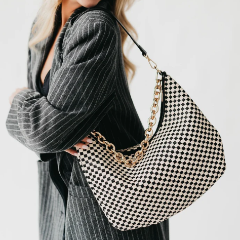 Woven Shoulder Bag