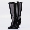 Summer Mesh Knee High Boots