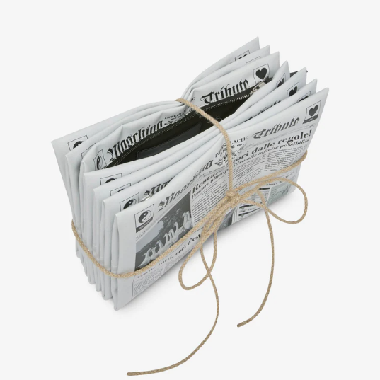 Chill Newspaper Clutch