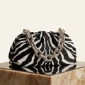 Zebra Print Clutch