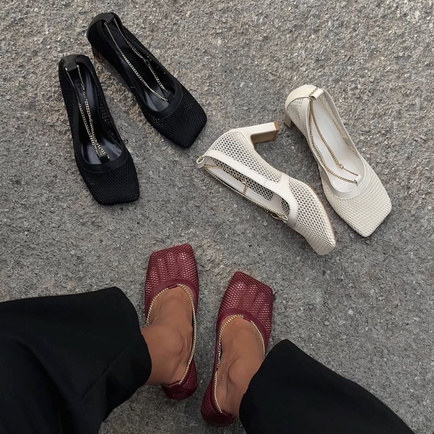 Mesh Chic Summer Sandals