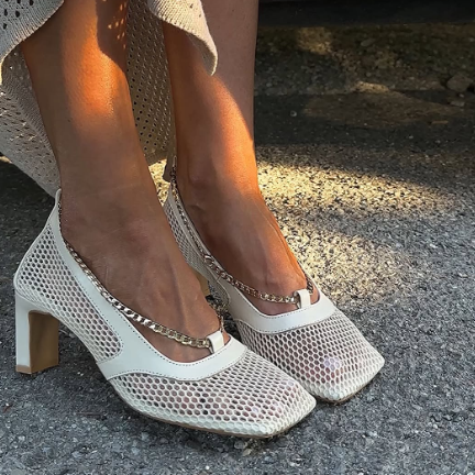Mesh Chic Summer Sandals