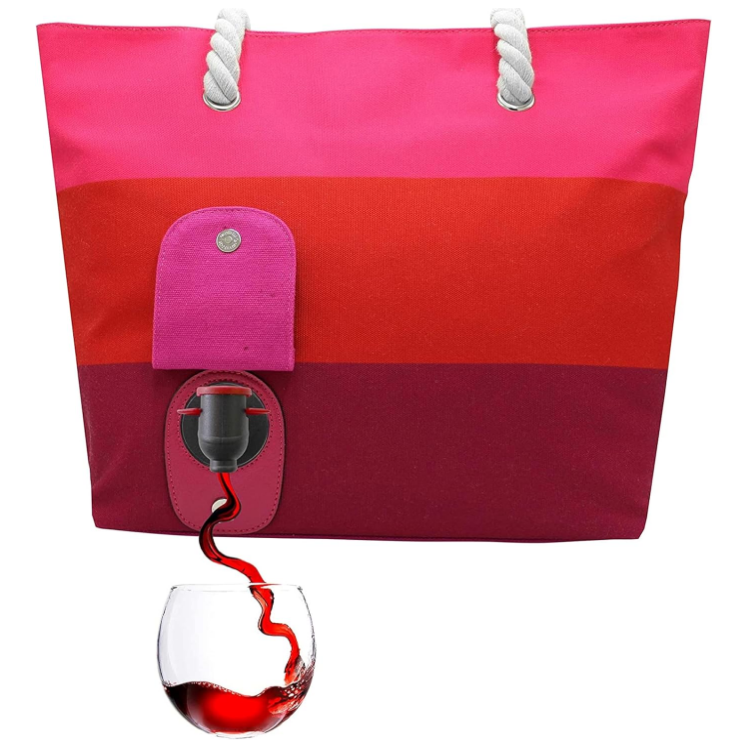 Wine Purse with Hidden Spout
