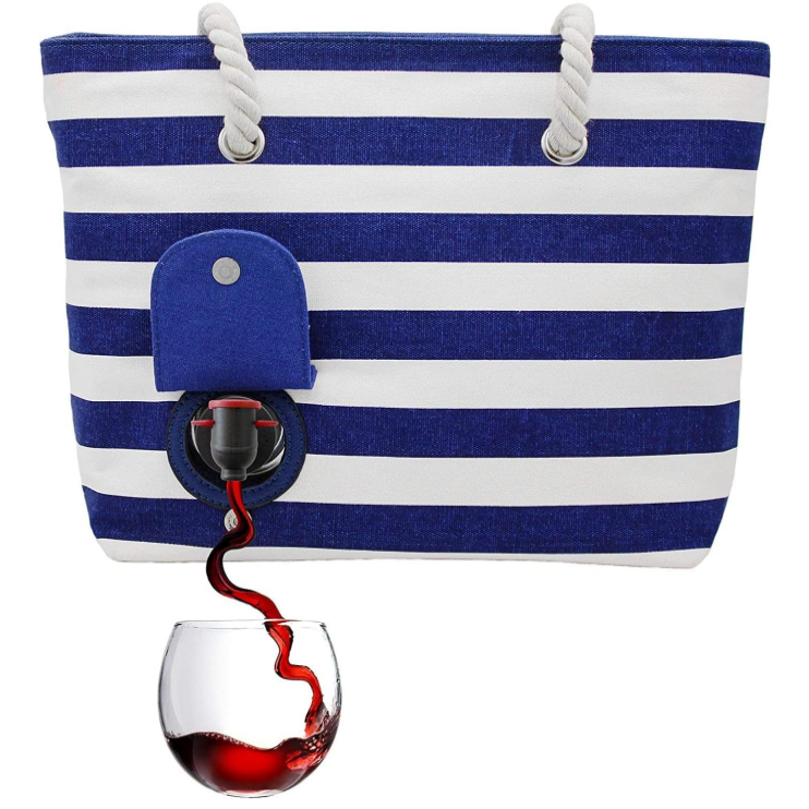 Wine Purse with Hidden Spout