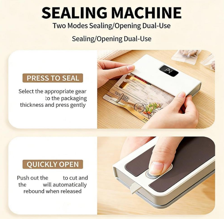 Mini Snack Magnetic Bag Sealer