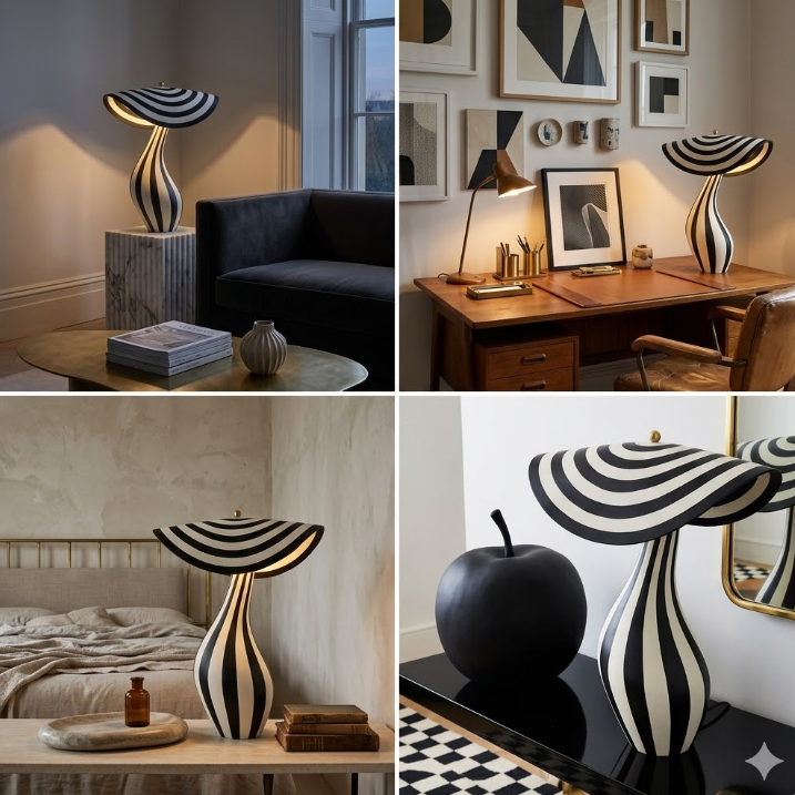 The Elegant Art Table Lamp