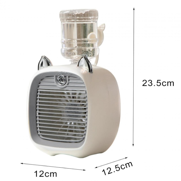 Portable Water Mist Fan for Outdoor Travel & Home