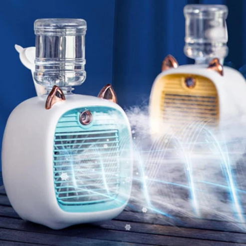Portable Water Mist Fan for Outdoor Travel & Home