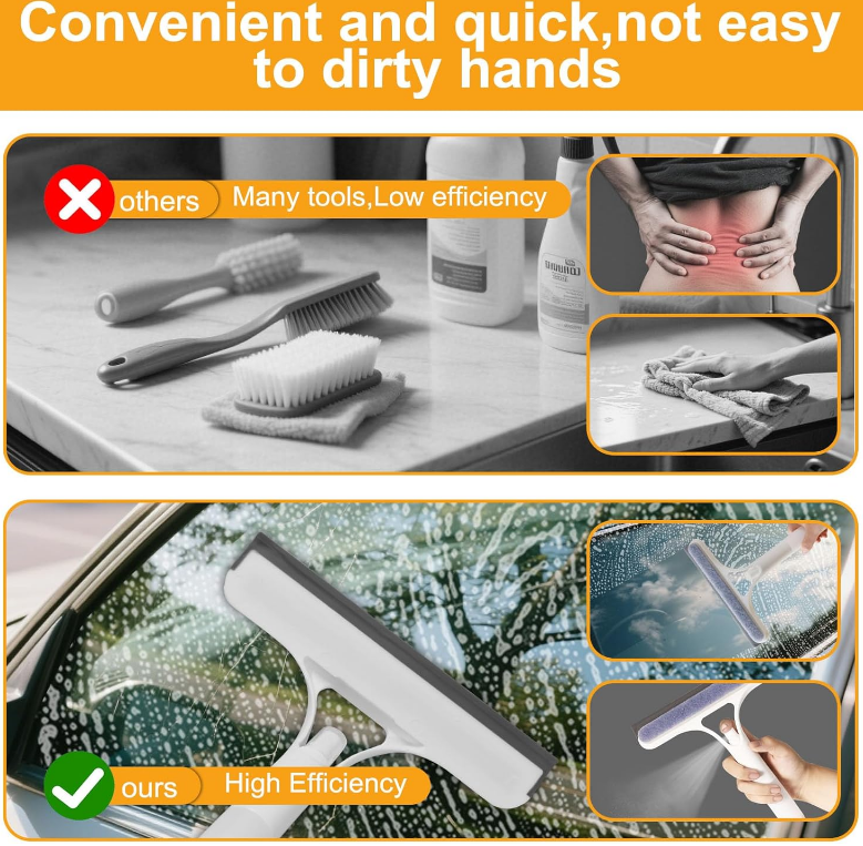 3 In 1 Window Cleaning Scraper