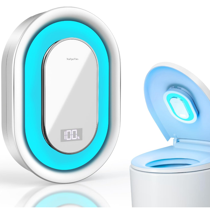 Motion Activated Smart Toilet UV-C Sanitizing &Odor-Control System